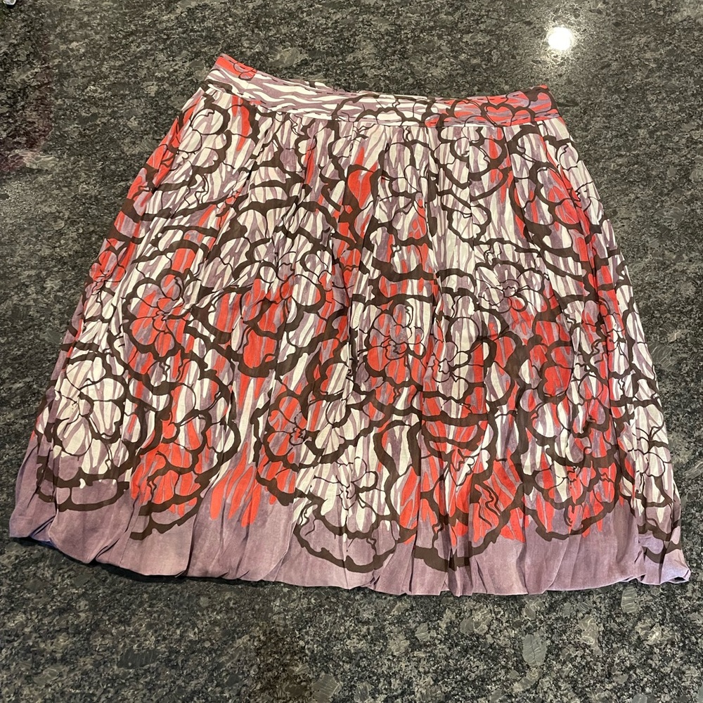 Elie Tahari Floral Bubble Skirt Size 6